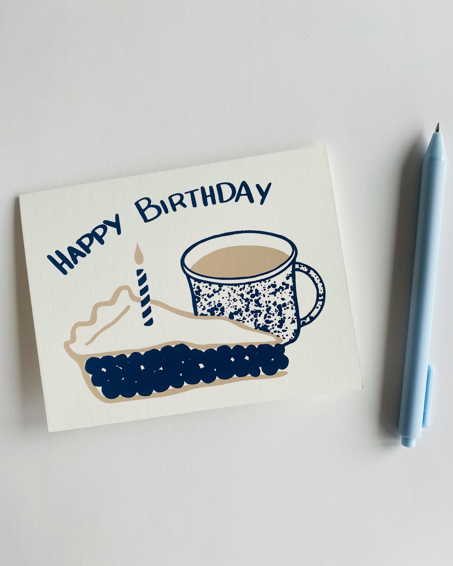 BIRTHDAY PIE CARD