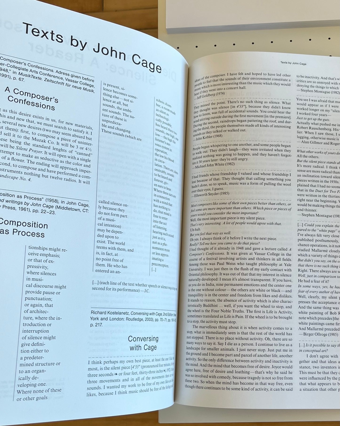 SOUNDS LIKE SILENCE: JOHN CAGE – 4'33" – SILENCE TODAY