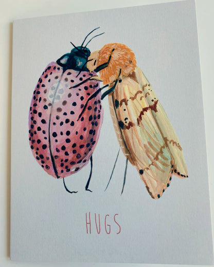 BUG HUGS CARD