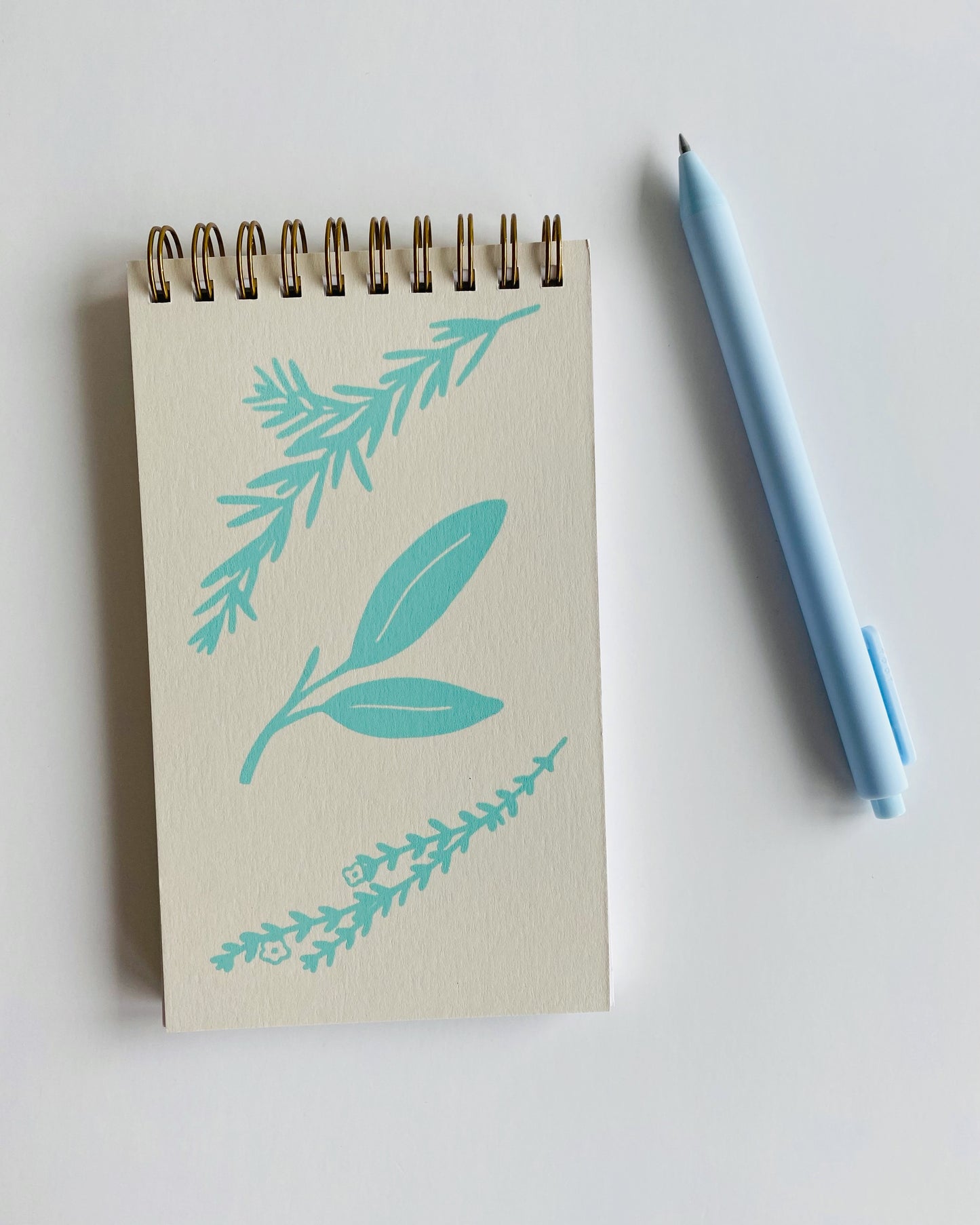 HERB COIL NOTEPAD