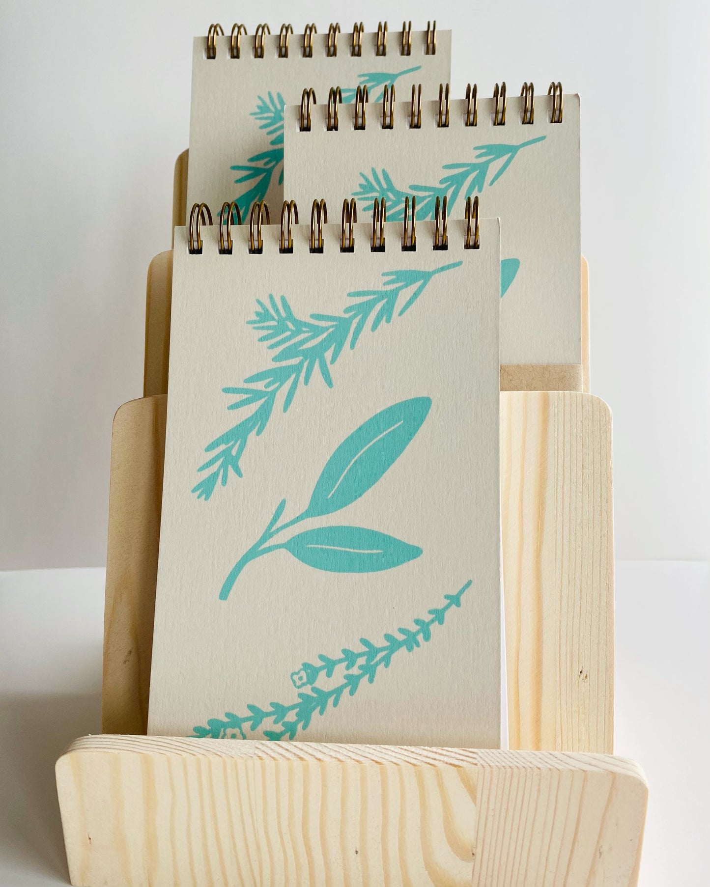 HERB COIL NOTEPAD