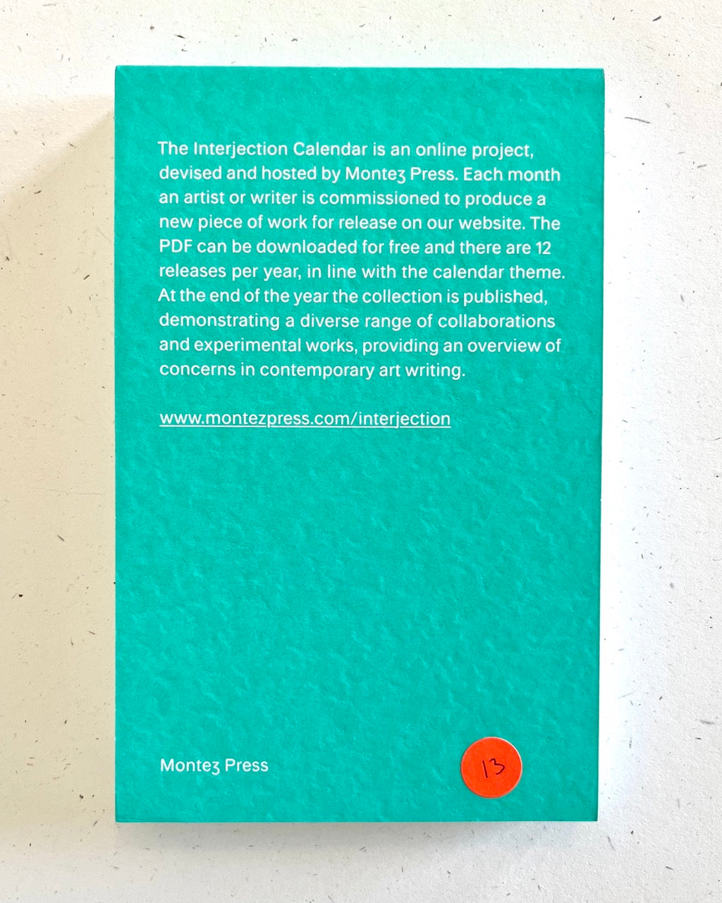 THE INTERJECTION CALENDAR 008