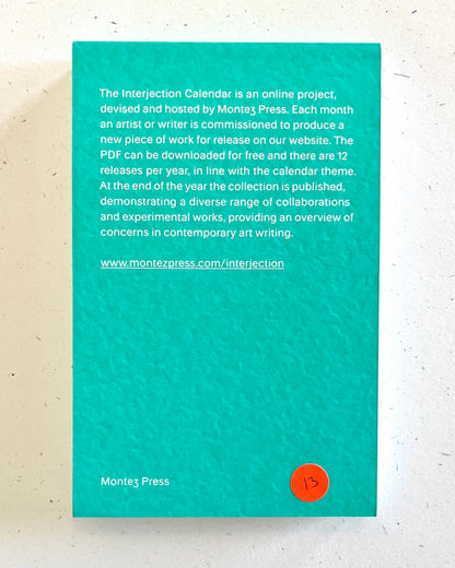 THE INTERJECTION CALENDAR 008
