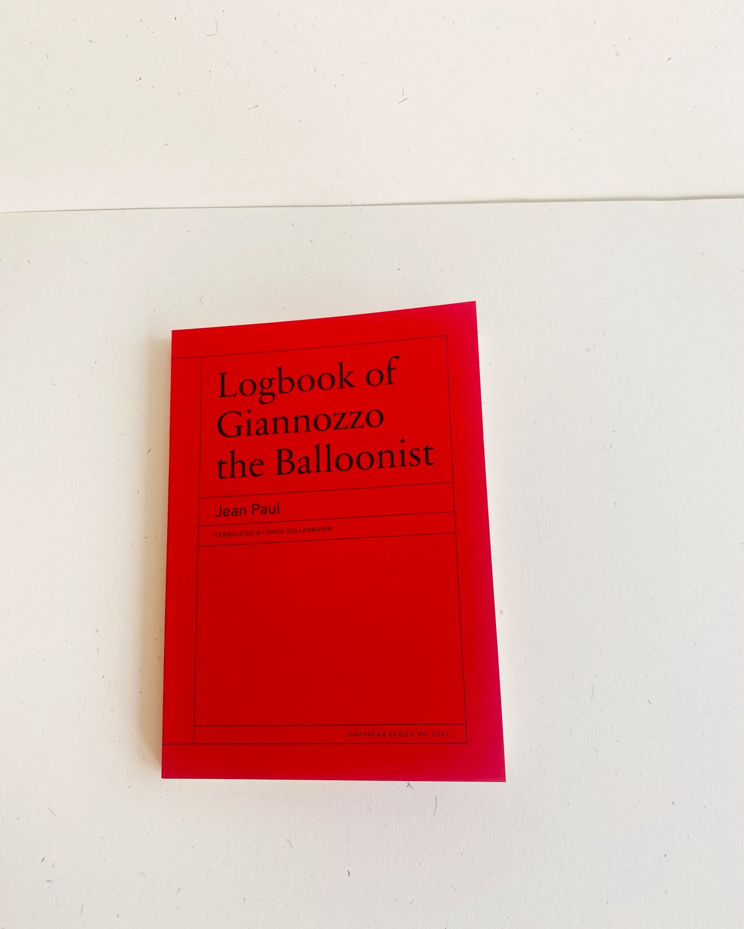 LOGBOOK OF GIANNOZZO THE BALLOONIST