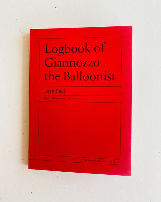 LOGBOOK OF GIANNOZZO THE BALLOONIST