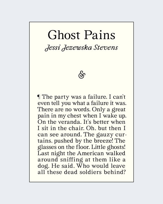 GHOST PAINS