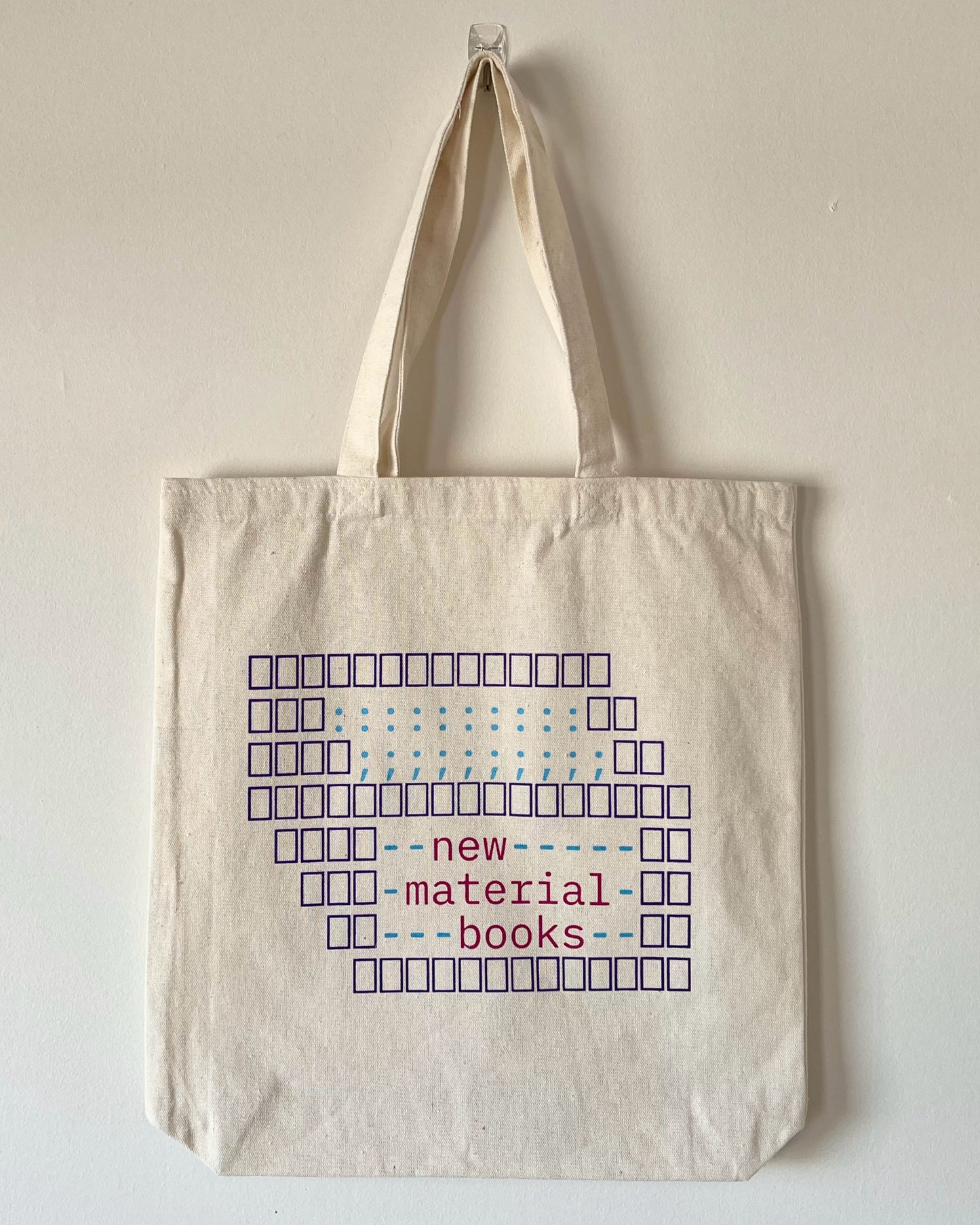 NEW MATERIAL BOOKS TOTE BAG