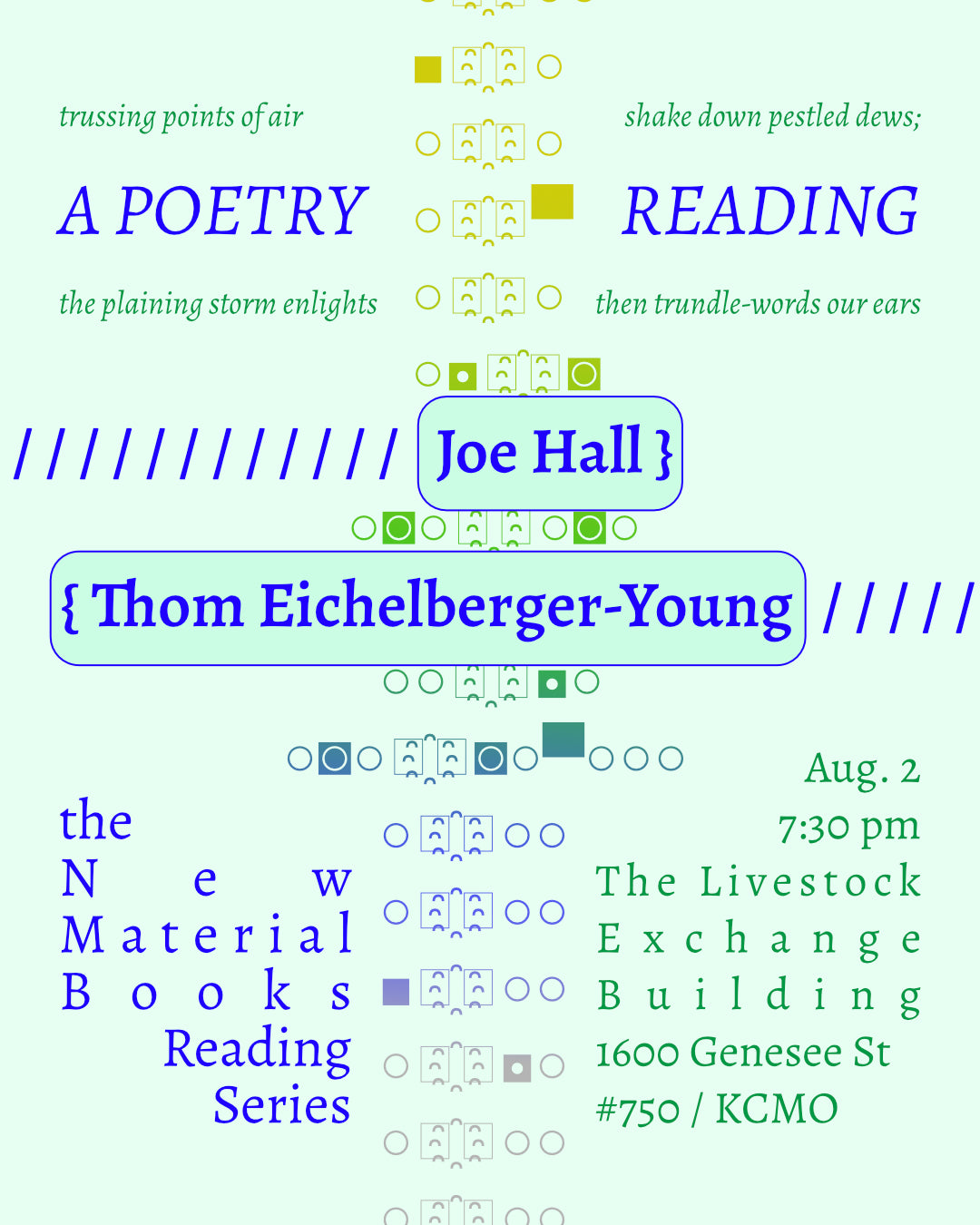 NMB READING SERIES POSTER