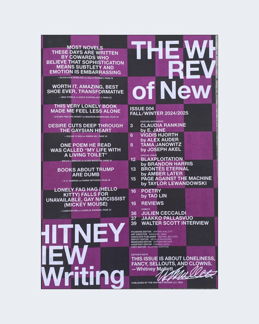 THE WHITNEY REVIEW ISSUE 004